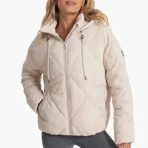 Vuori Women's Decompression Insulated Jacket in Dune color Size S